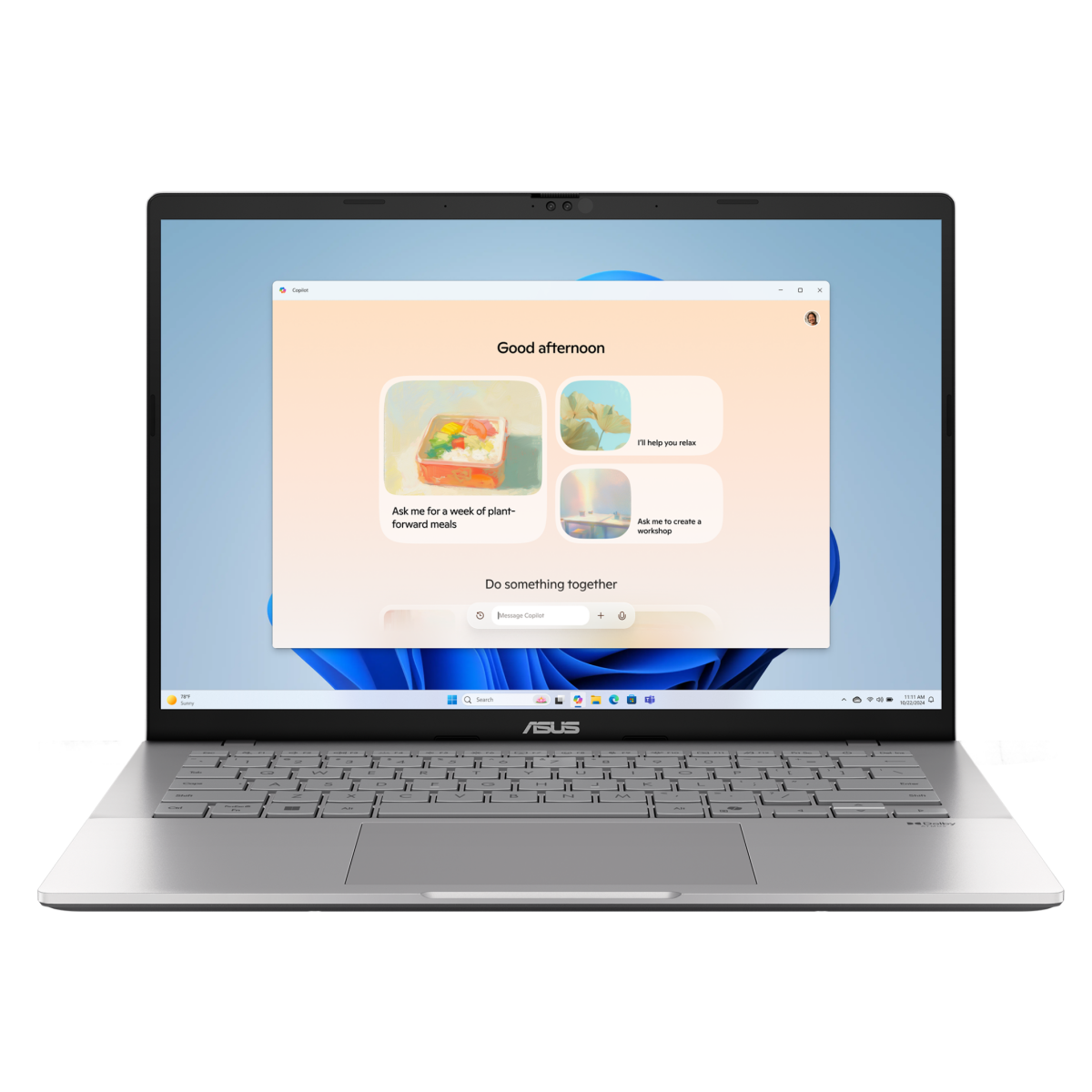 Ноутбук ASUS S3407CA Vivobook S14 Cool Silver (LY098)