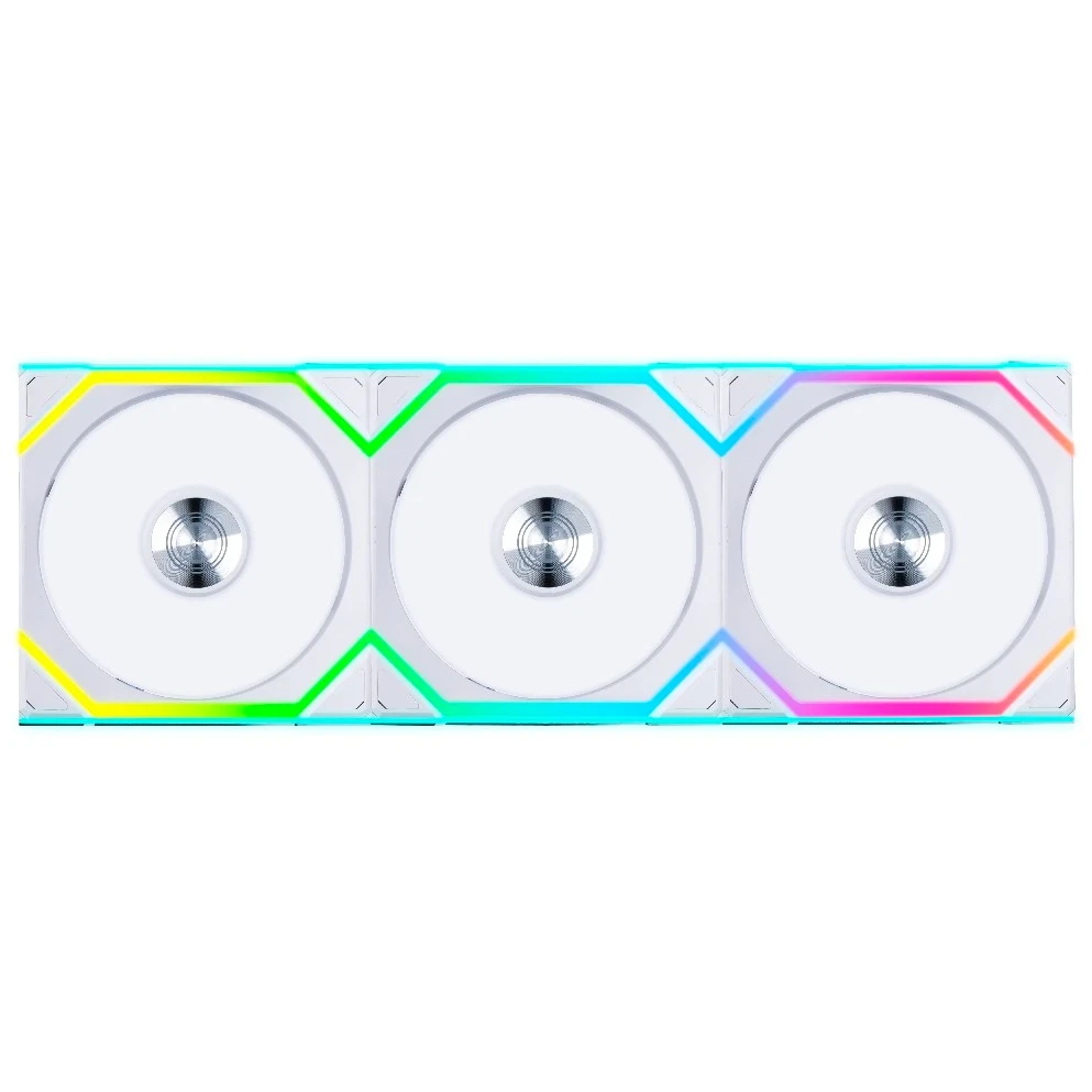 ..... Вентилятор для корпуса Lian Li UNI Fan SL Wireless 120 White (3 шт.) (1270/71/72) повреж. упак - G99.12SL1W3W.R0