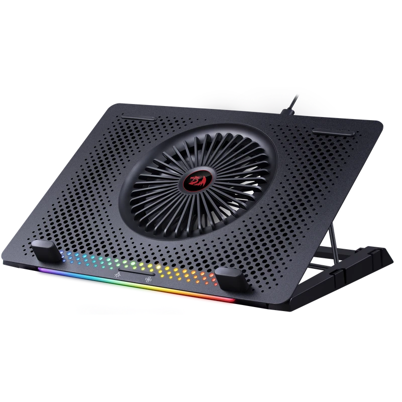 ..... Охлаждающая подставка для ноутбука Redragon Ivy (77905) Б/У мятый корпус