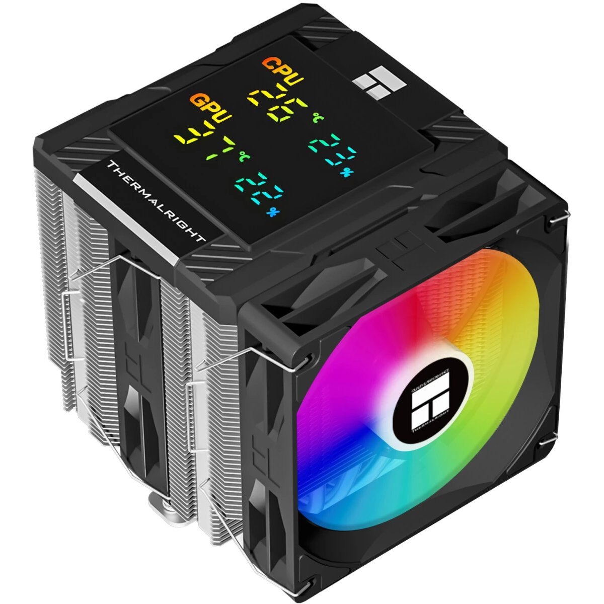 ..... Кулер Thermalright Peerless Assassin 120 Digital Black ARGB Б/У - PA120-DIGITAL-BL-ARGB