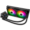 ..... СЖО Thermalright Frozen Warframe SE 240 ARGB Black (0193) повреждена упаковка - F-WFRAME-SE-240-ARGB-BL