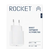Сетевое зарядное устройство Rocket BOOST (RWC507WH30BS-C)