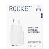 Сетевое зарядное устройство Rocket BOOST PRO (RWC508WH30BPP-AC)