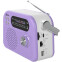 Радиоприёмник Ritmix RPR-045 Lavender - фото 2
