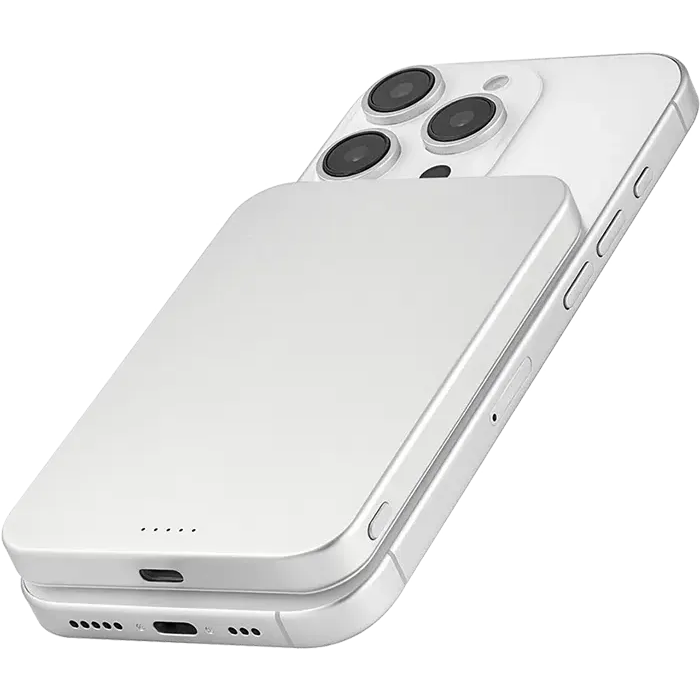 Внешний аккумулятор uBear Slide 5000 White