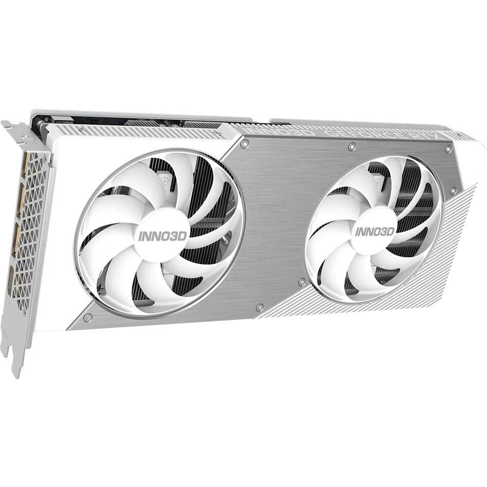 Видеокарта NVIDIA GeForce RTX 5060 Ti INNO3D Twin X2 OC White 16Gb (N506T2-16D7X-191073W)
