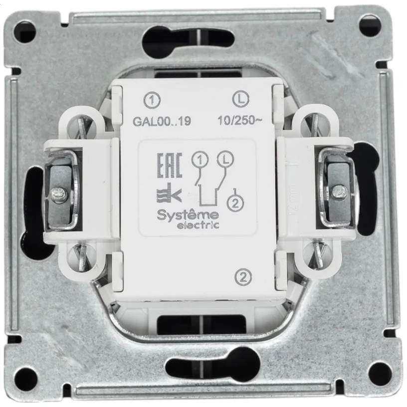 Выключатель Systeme Electric ArtGallery GAL001019 - фото 3