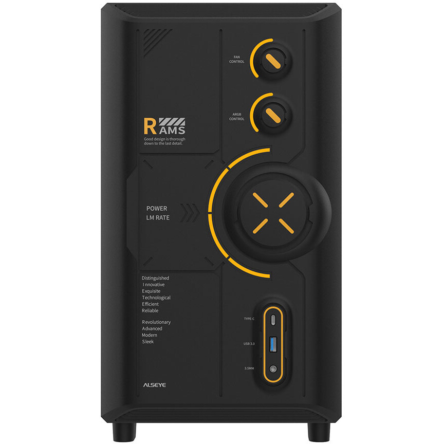 Корпус Alseye RAMS 2.0 Black (AS.07.0240) - фото 2