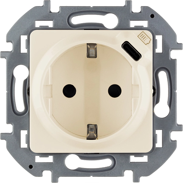 Электрическая розетка Legrand Inspiria 673771