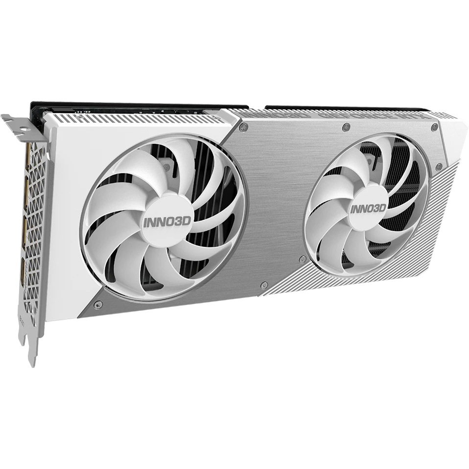 Видеокарта NVIDIA GeForce RTX 5060 INNO3D Twin X2 OC White 8Gb (N50602-08D7X-195070W)