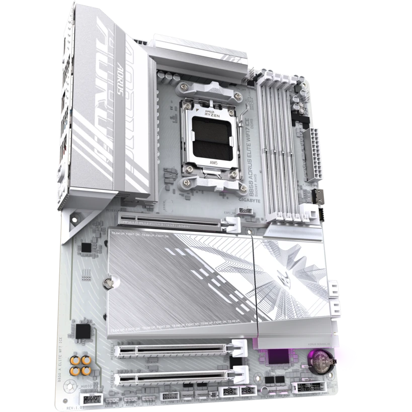 Материнская плата Gigabyte B850 AORUS ELITE WIFI7 ICE (rev. 1.1) - фото 2