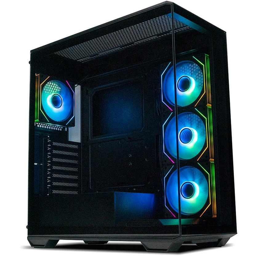Корпус XASTRA Q600 4ARGB-C10 Black - Q600-4FM12A-C10 - фото 2