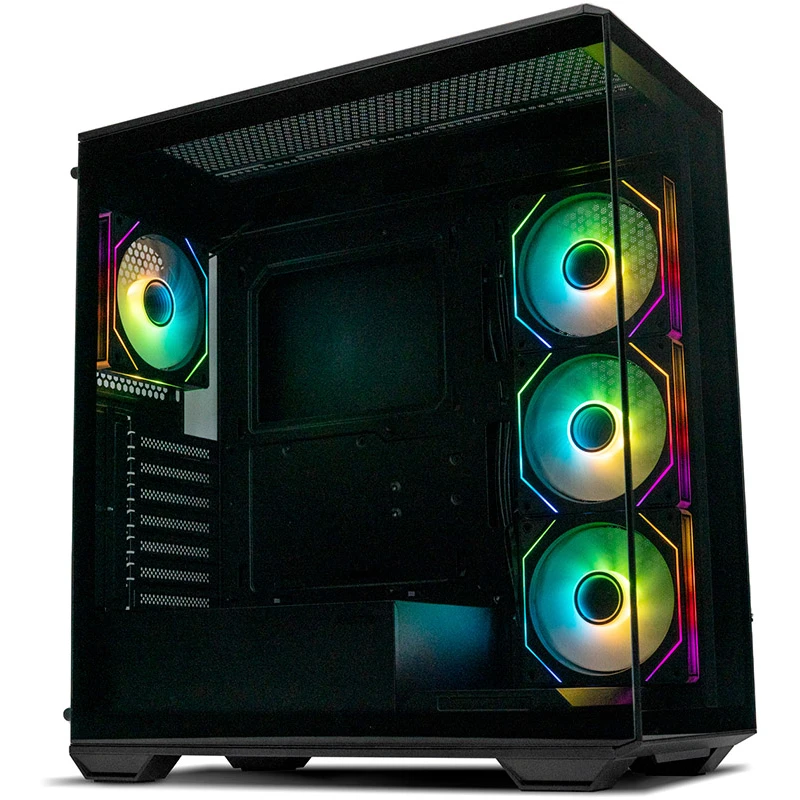 Корпус XASTRA Q600 4ARGB-C10 Black - Q600-4FM12A-C10 - фото 3