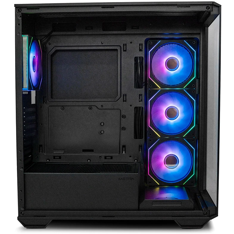 Корпус XASTRA Q600 4ARGB-C10 Black - Q600-4FM12A-C10 - фото 4