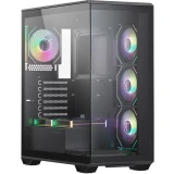 Корпус XASTRA Q600 6ARGB-C10 Black (Q600-6FM12A-C10)