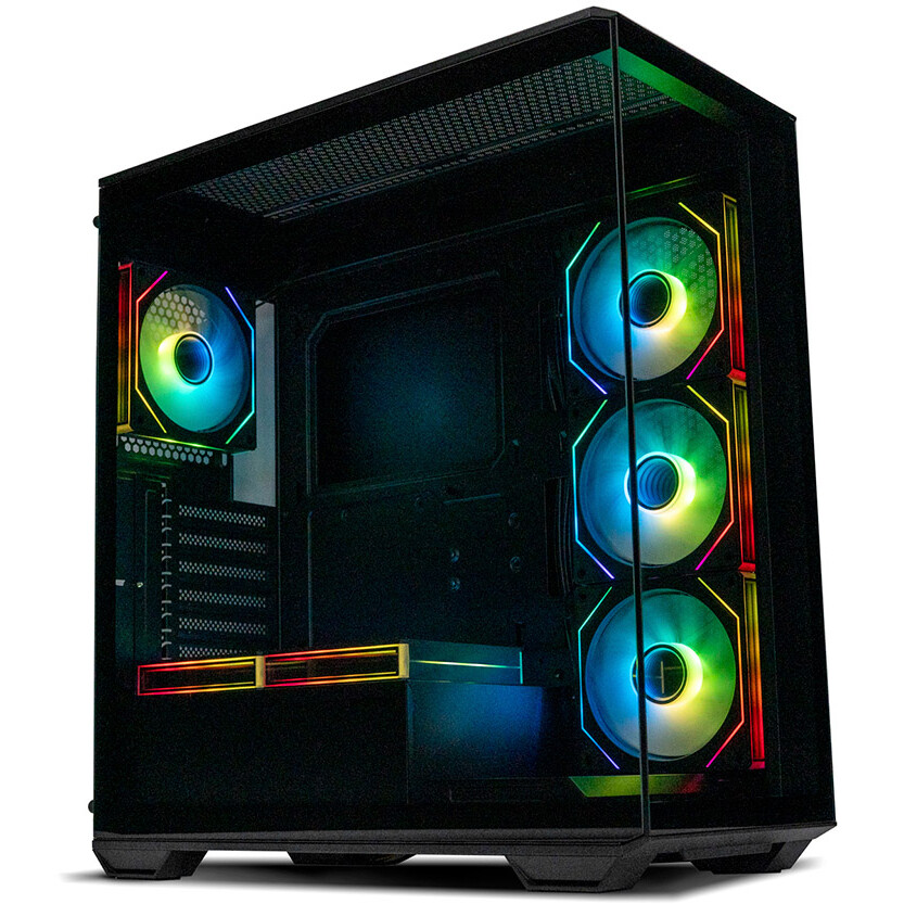 Корпус XASTRA Q600 6ARGB-C10 Black - Q600-6FM12A-C10 - фото 3