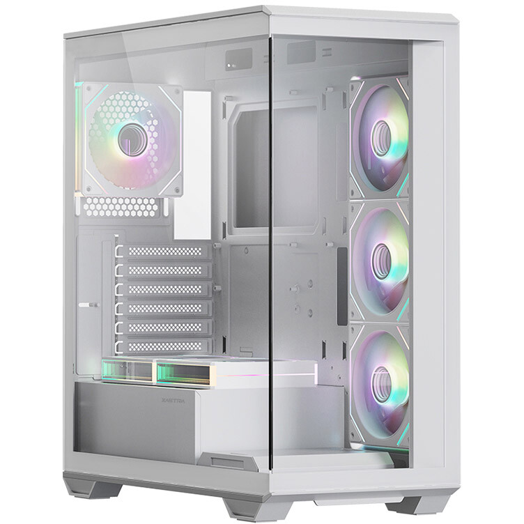Корпус XASTRA Q600 6ARGB-C10 White - Q600-6FM12A-C10-WH
