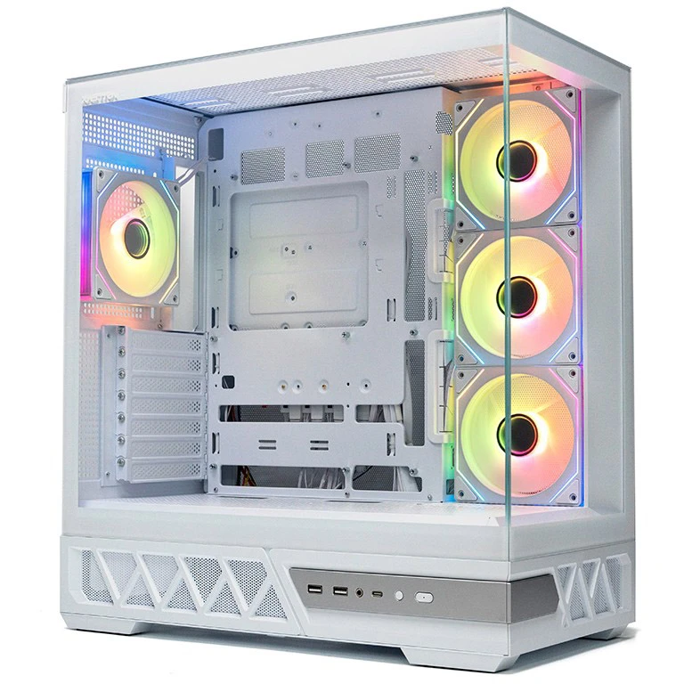 Корпус XASTRA Q700 4ARGB-C10-UC White - Q700-4FM12A-C10-UC-WH