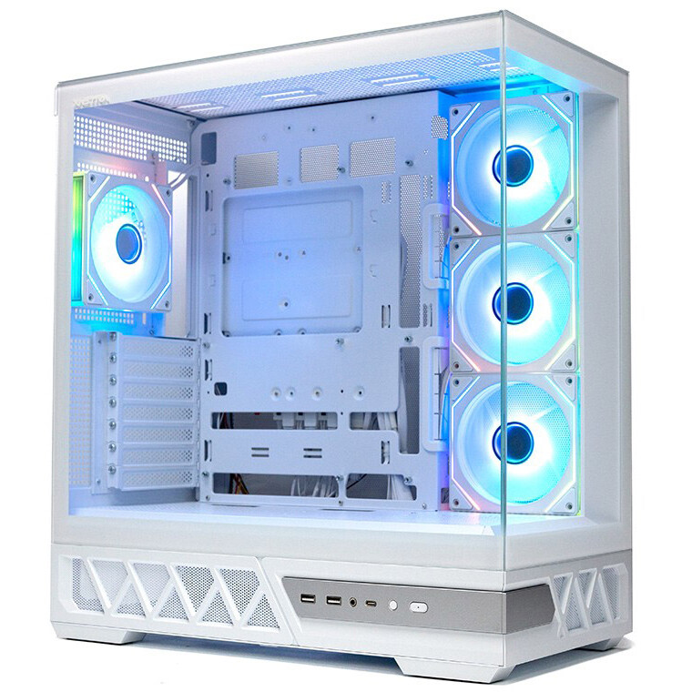 Корпус XASTRA Q700 4ARGB-C10-UC White - Q700-4FM12A-C10-UC-WH - фото 2