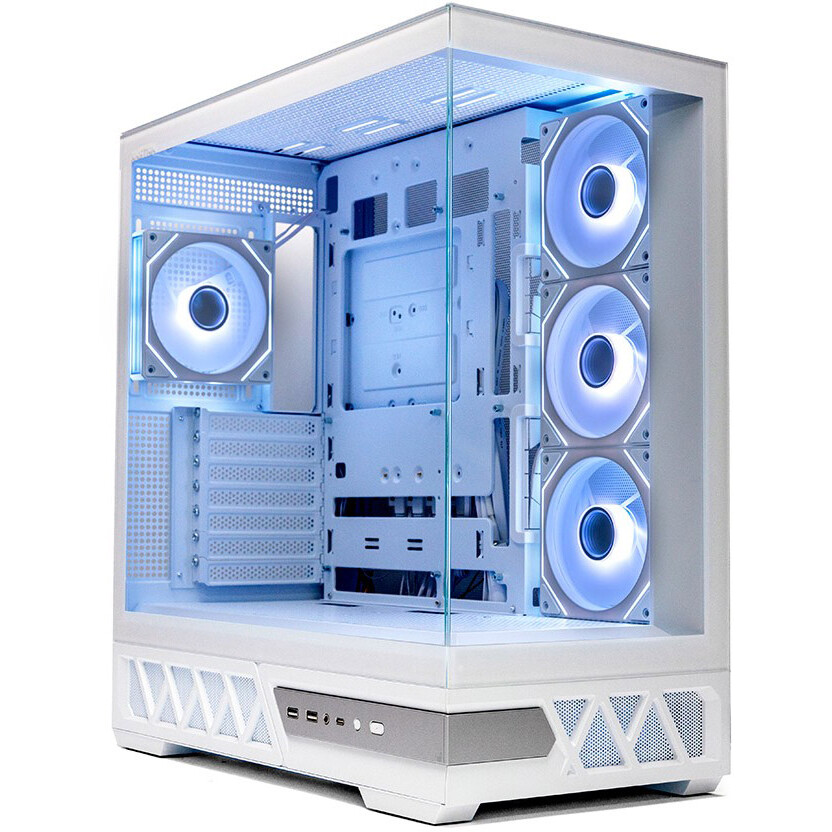 Корпус XASTRA Q700 4ARGB-C10-UC White - Q700-4FM12A-C10-UC-WH - фото 3