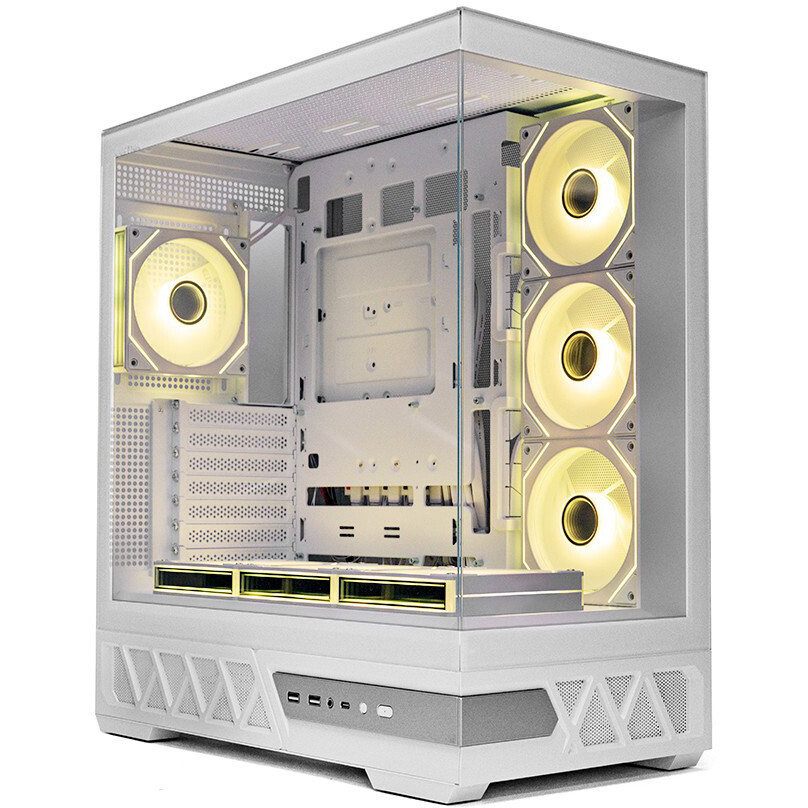 Корпус XASTRA Q700 7ARGB-C10-UC White - Q700-7FM12A-C10-UC-WH - фото 3