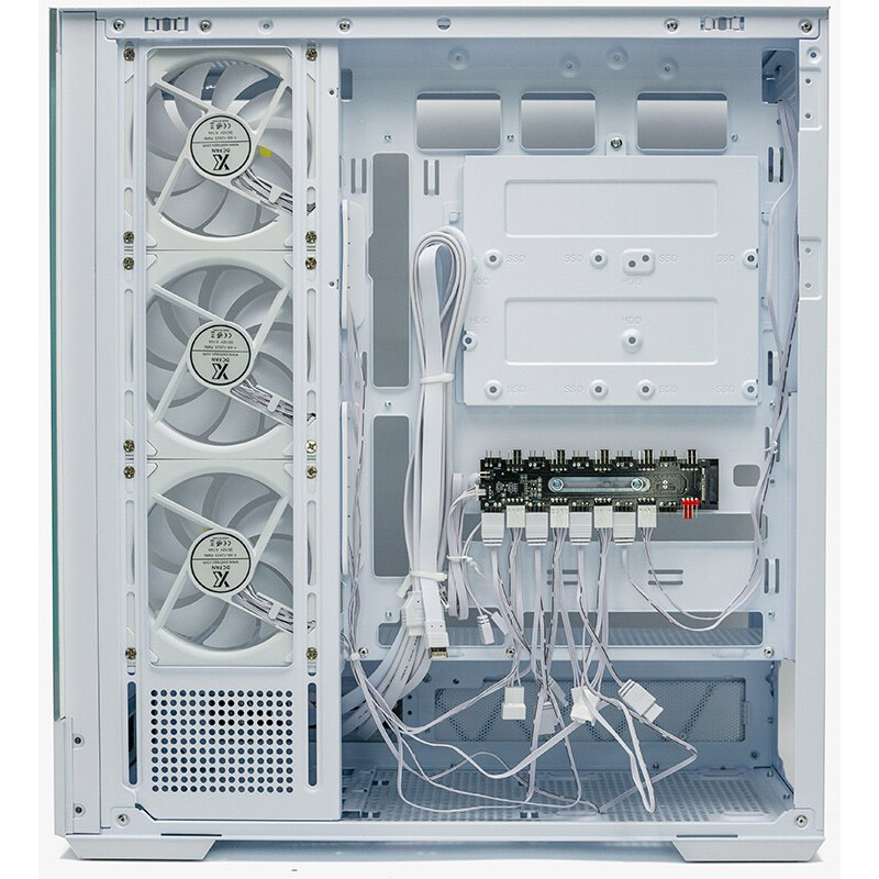 Корпус XASTRA Q700 7ARGB-C10-UC White - Q700-7FM12A-C10-UC-WH - фото 4