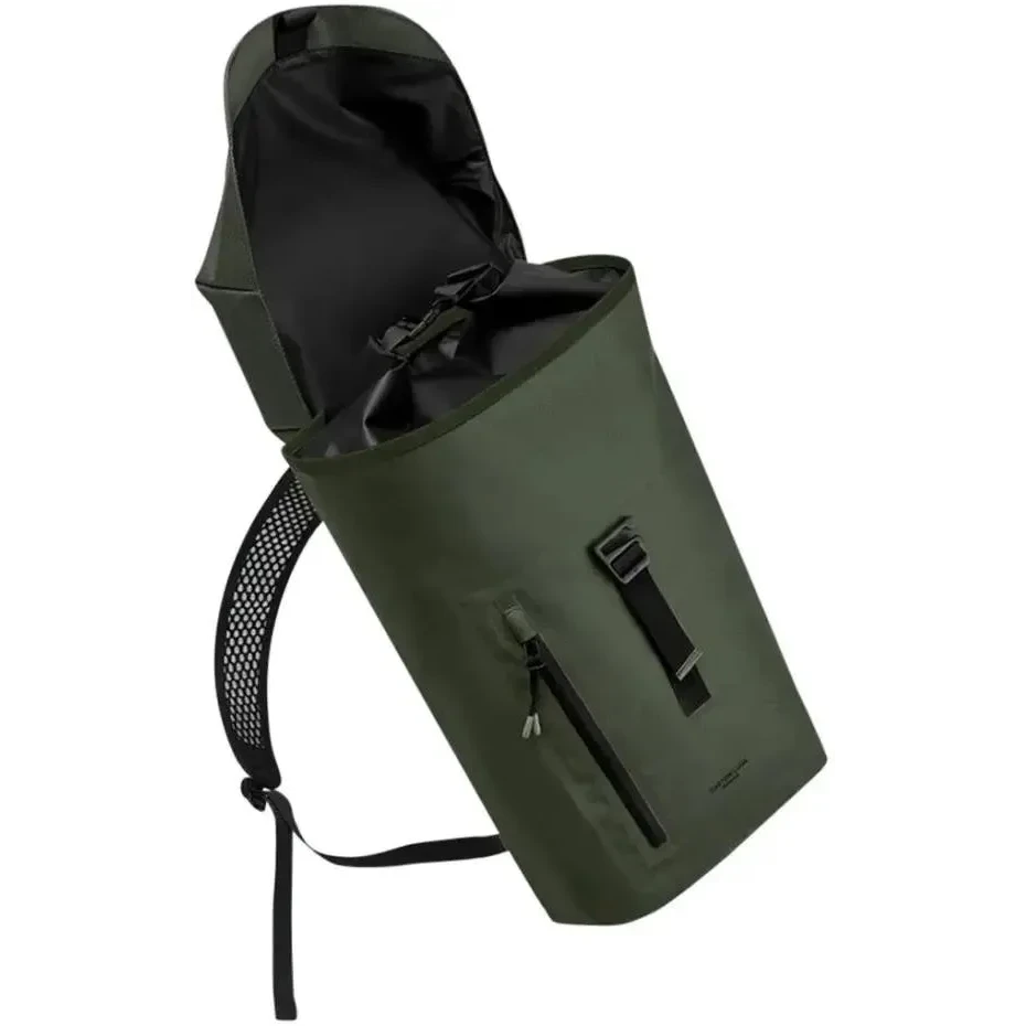 Рюкзак для ноутбука Gaston Luga Lightweight DuoSeal Flap Backpack 14" Olive - LWDSFBP14OL - фото 2