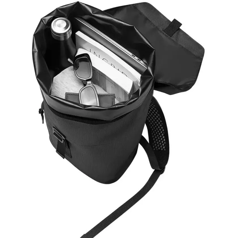 Рюкзак для ноутбука Gaston Luga Lightweight DuoSeal Flap Backpack 14" Black - LWDSFBP14BK - фото 4