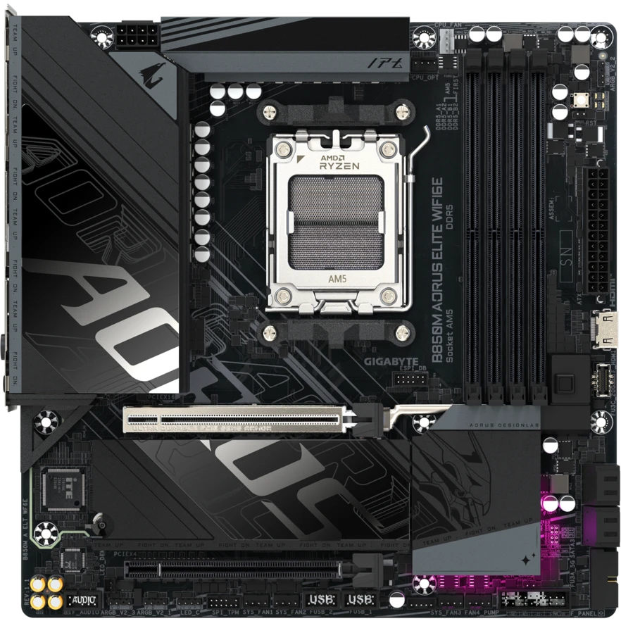 Материнская плата Gigabyte B850M AORUS ELITE WIFI6E (rev. 1.1)