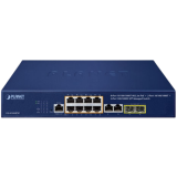 Коммутатор (свитч) PLANET GS-4210-8P2C