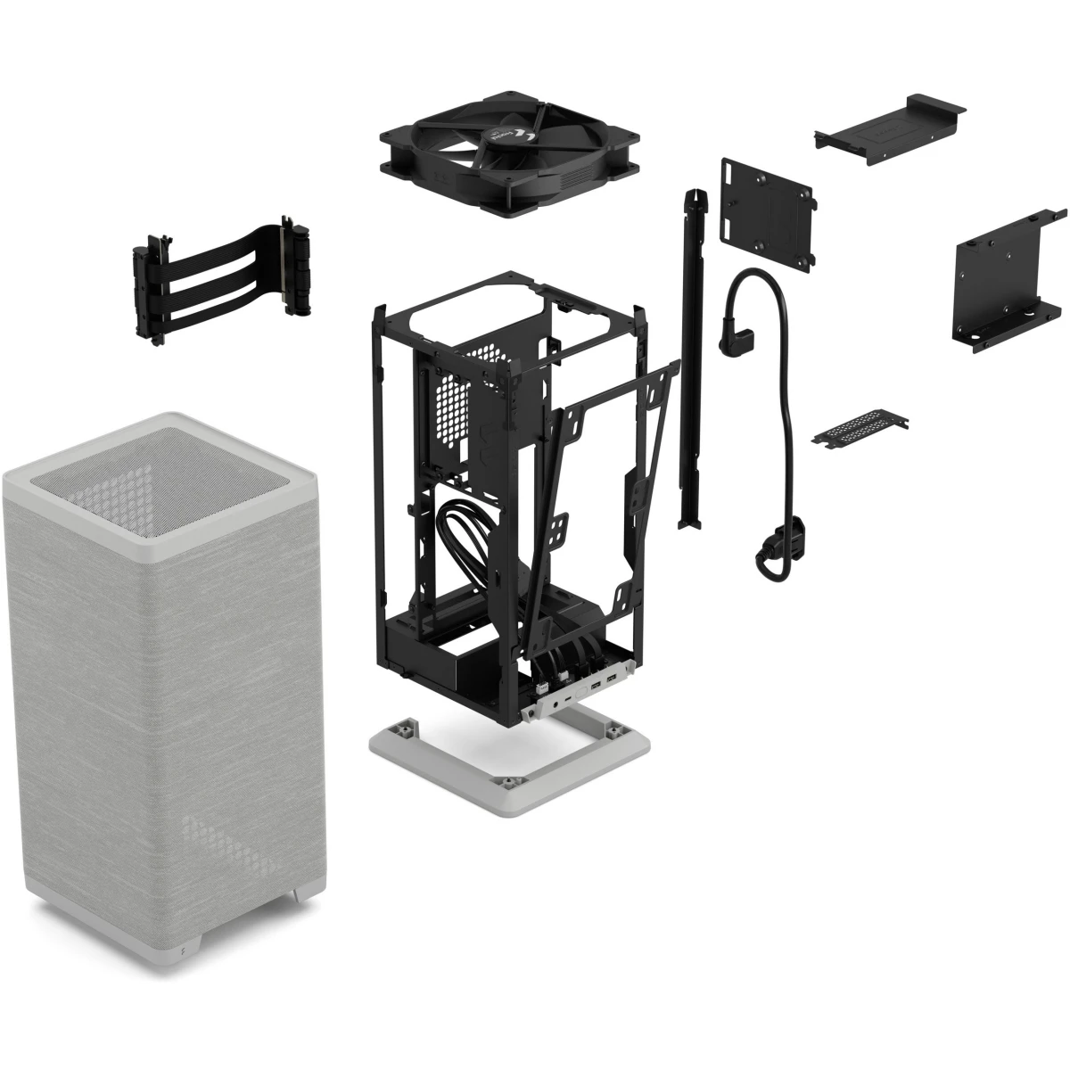 Корпус Fractal Design Mood Light Gray - FD-C-MOD1N-01 - фото 14