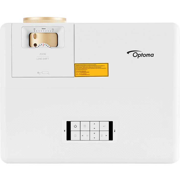 Проектор Optoma UHZ718 White - фото 2