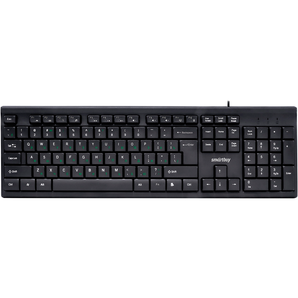 Клавиатура SmartBuy ONE 114 USB Black - SBK-114U-K