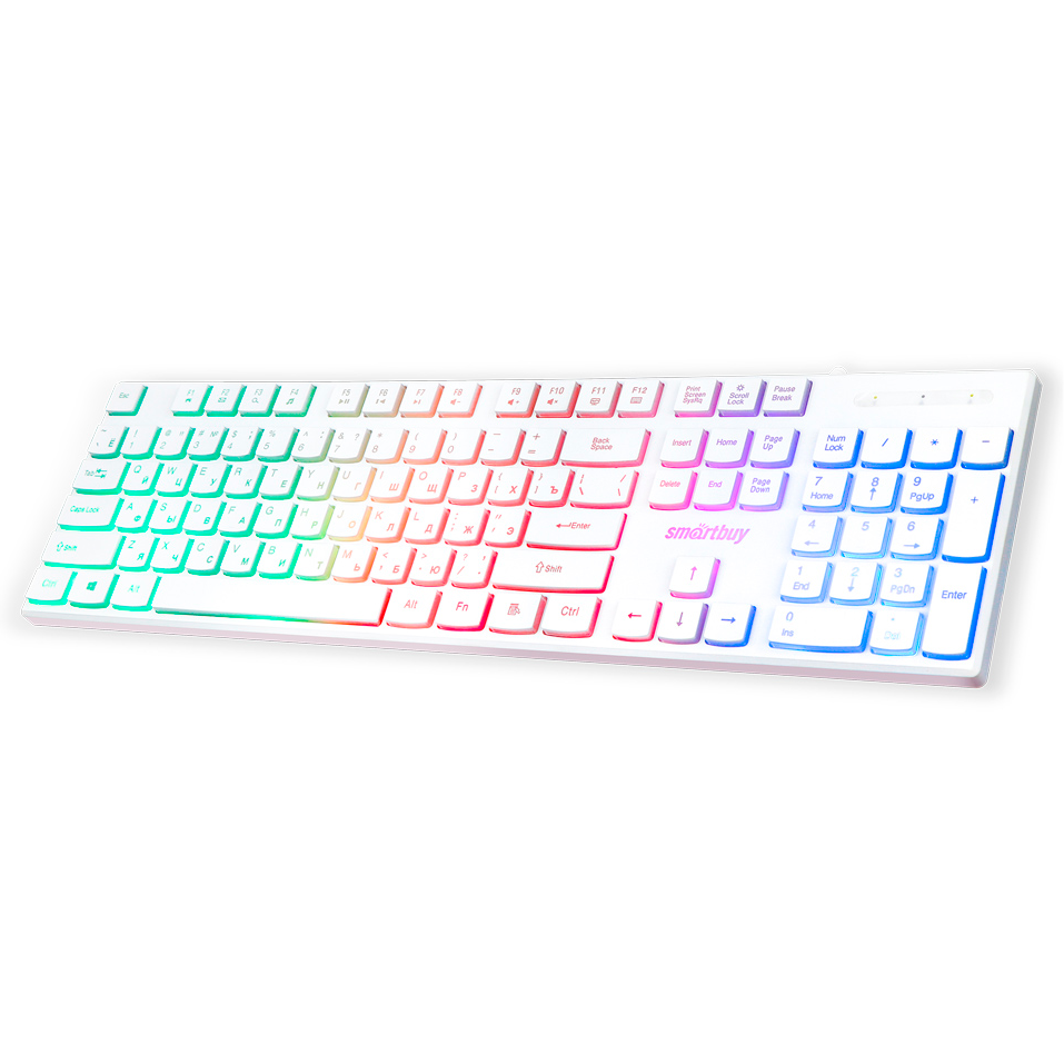 Клавиатура SmartBuy ONE 251 USB White - SBK-251U-W - фото 2