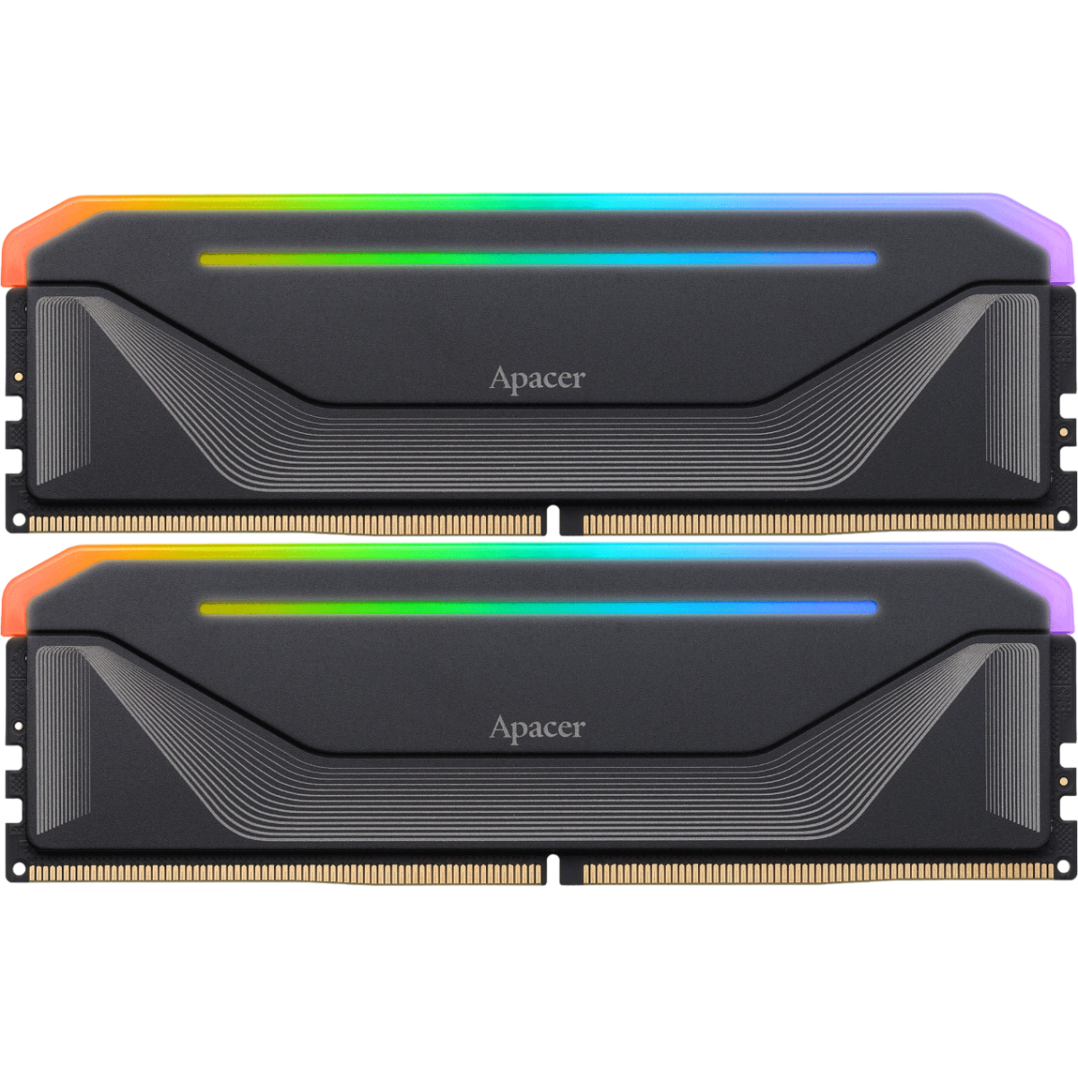 Оперативная память 64Gb DDR5 5600MHz Apacer NOX RGB (AH5U64G56C522NBAA-2) (2x32Gb KIT)