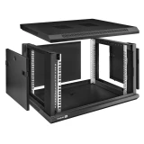 Шкаф ExeGate EC-WM-6U.450.G.BLACK (EX298605RUS)