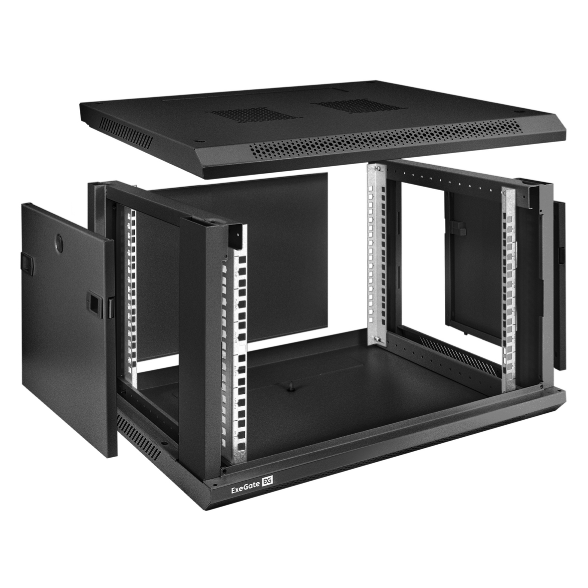 Шкаф ExeGate EC-WM-6U.450.M.BLACK - EX298617RUS - фото 11