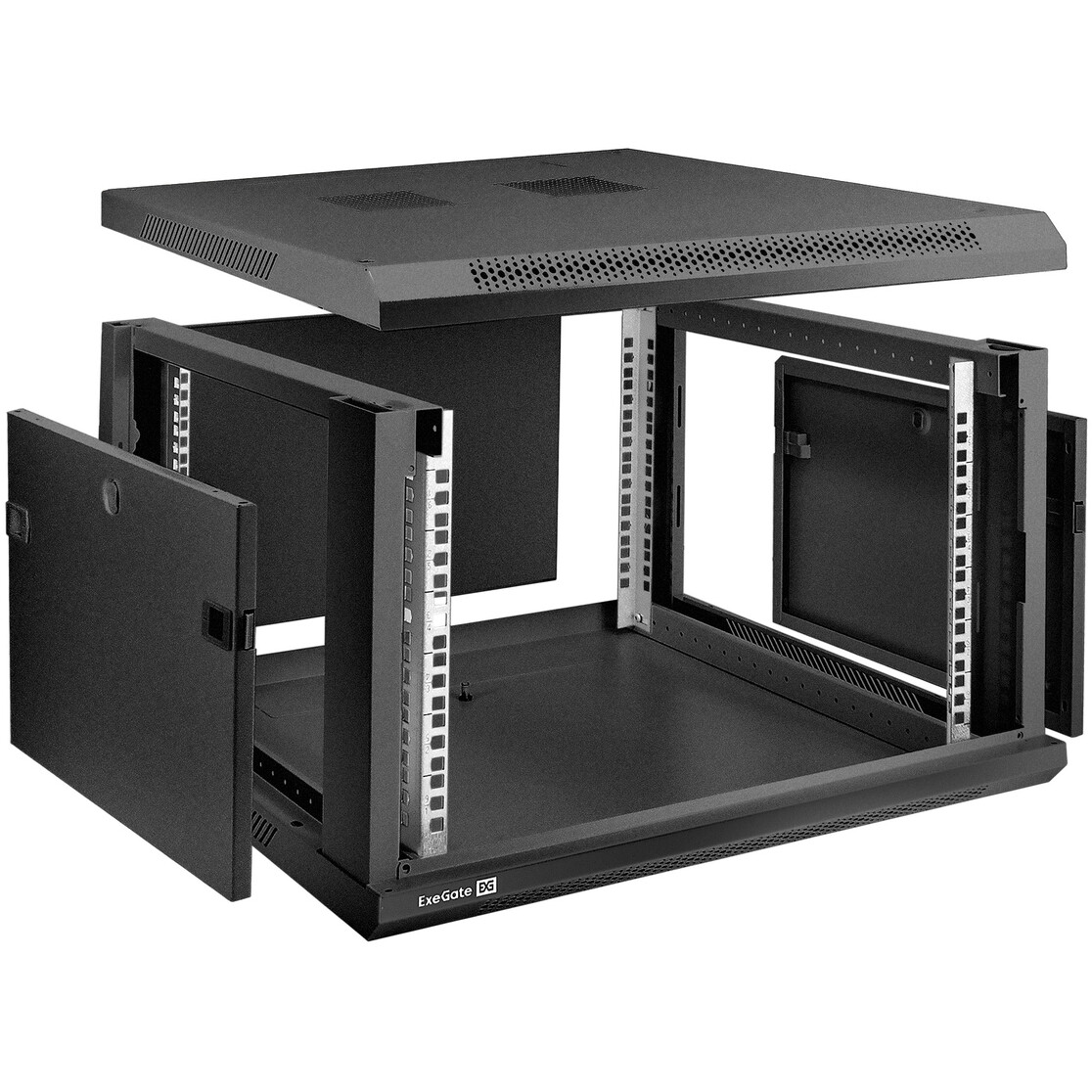 Шкаф ExeGate EC-WM-6U.600.G.BLACK - EX298606RUS - фото 11