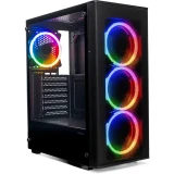 Корпус XASTRA A300 4FRGB Black (A300-4FR12F)