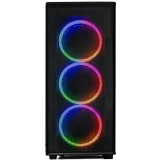 Корпус XASTRA A300 4FRGB Black (A300-4FR12F)
