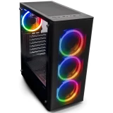 Корпус XASTRA A300 4FRGB Black (A300-4FR12F)