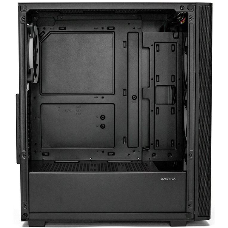 Корпус XASTRA A300 4FRGB Black - A300-4FR12F - фото 5