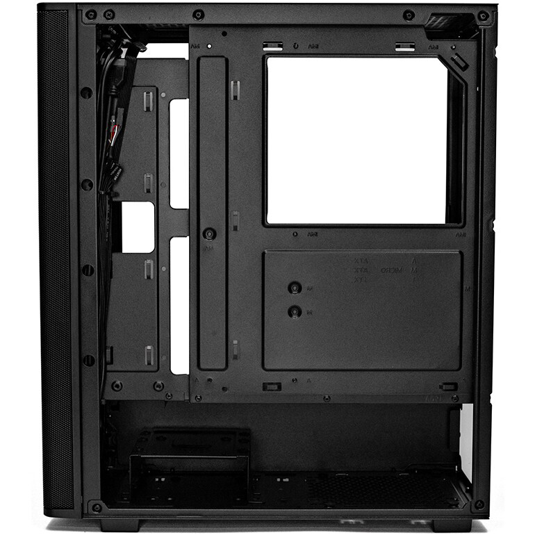 Корпус XASTRA A300 4FRGB Black - A300-4FR12F - фото 6