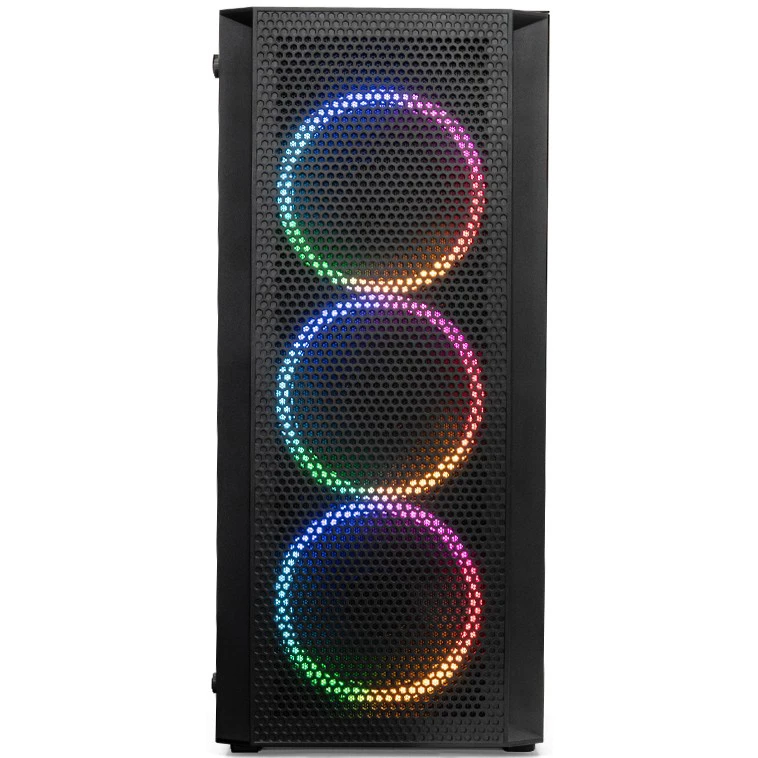 Корпус XASTRA A311 4FRGB Black - A311-4FR12F - фото 2