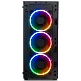 Корпус XASTRA A311 4FRGB Black (A311-4FR12F)