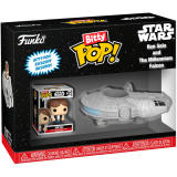 Фигурка Funko Bitty POP! Rides Star Wars Han Solo and The Millenium Falcon (83623)