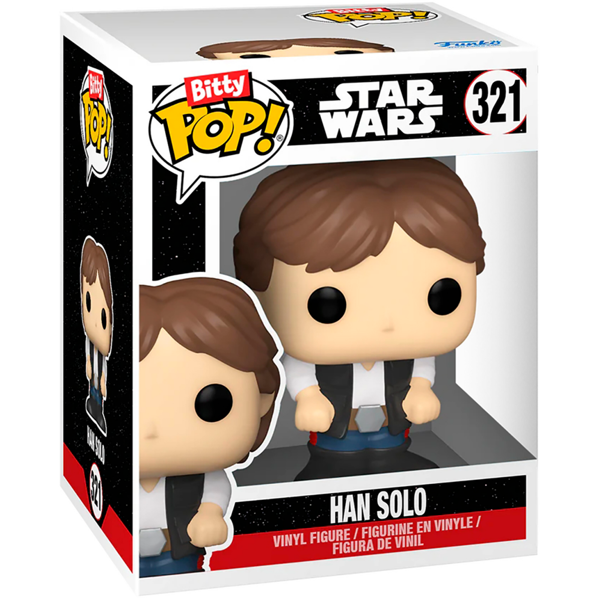 Фигурка Funko Bitty POP! Rides Star Wars Han Solo and The Millenium Falcon - 83623 - фото 3