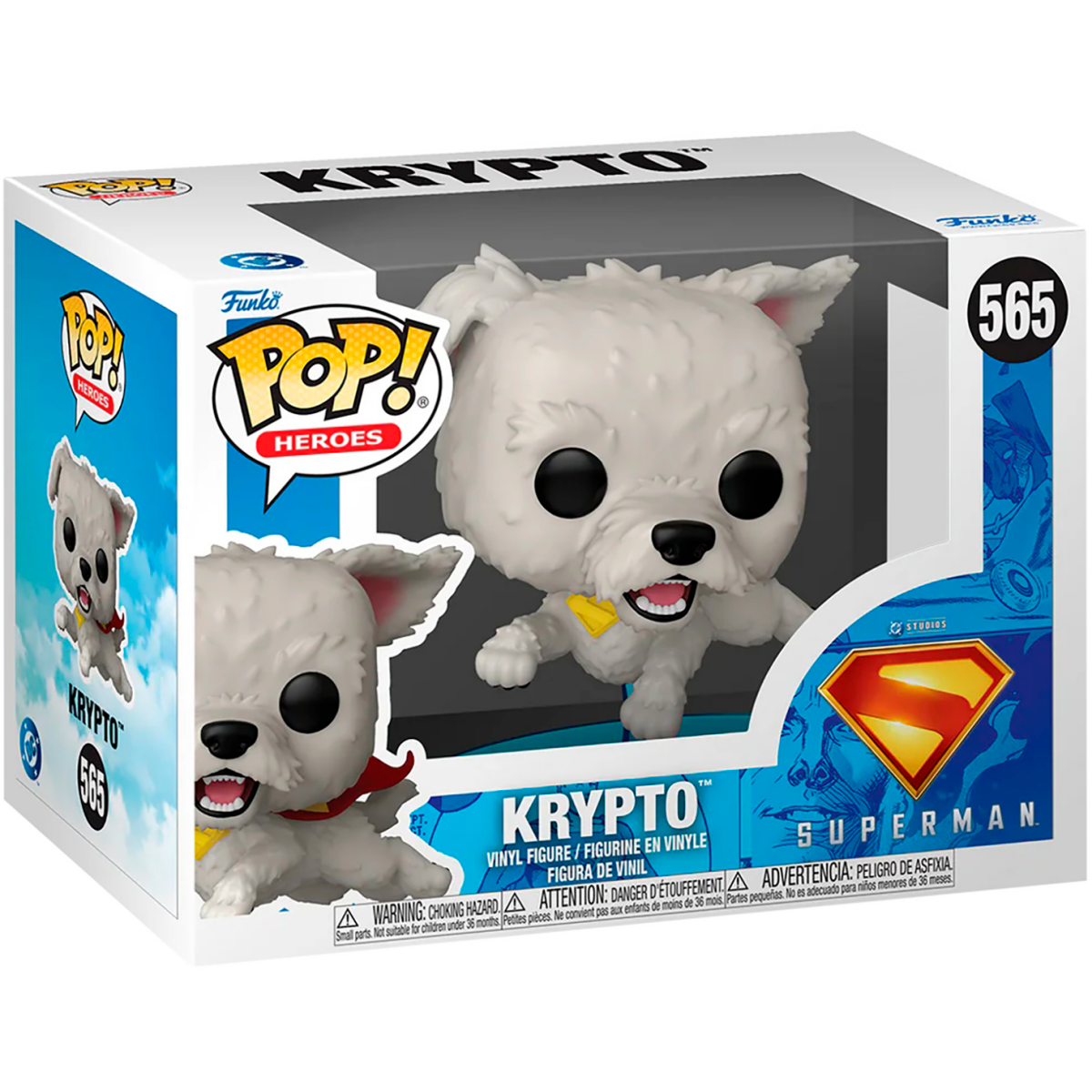 Фигурка Funko POP! Heroes DC Superman 2025 Krypto - 85645 - фото 2