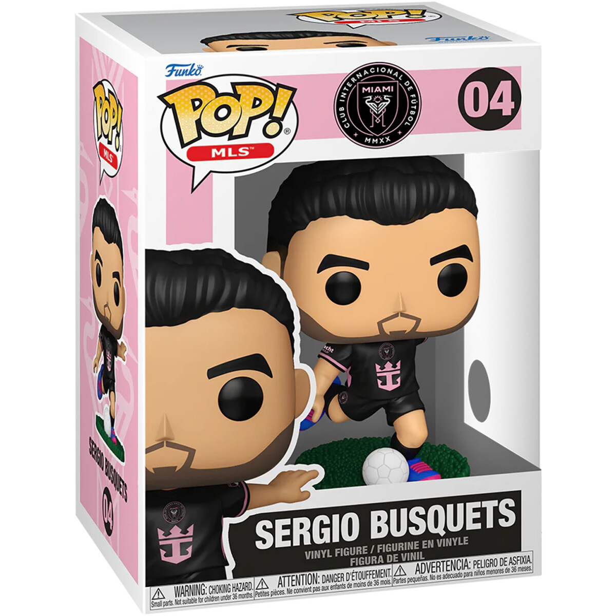 Фигурка Funko POP! MLS Inter Miami Sergio Busquets - 88619 - фото 2