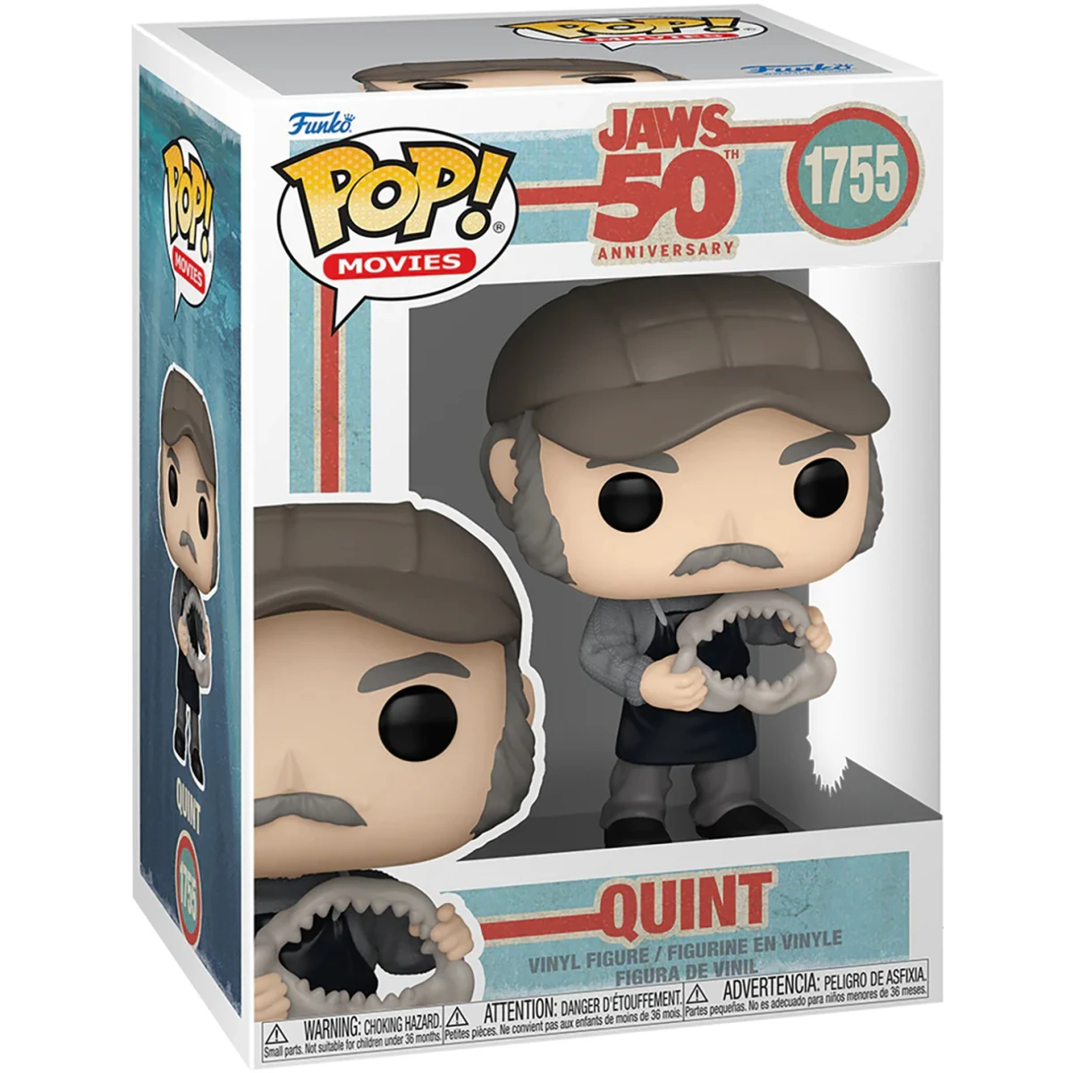 Фигурка Funko POP! Movies Jaws 50th Quint - 83974 - фото 2